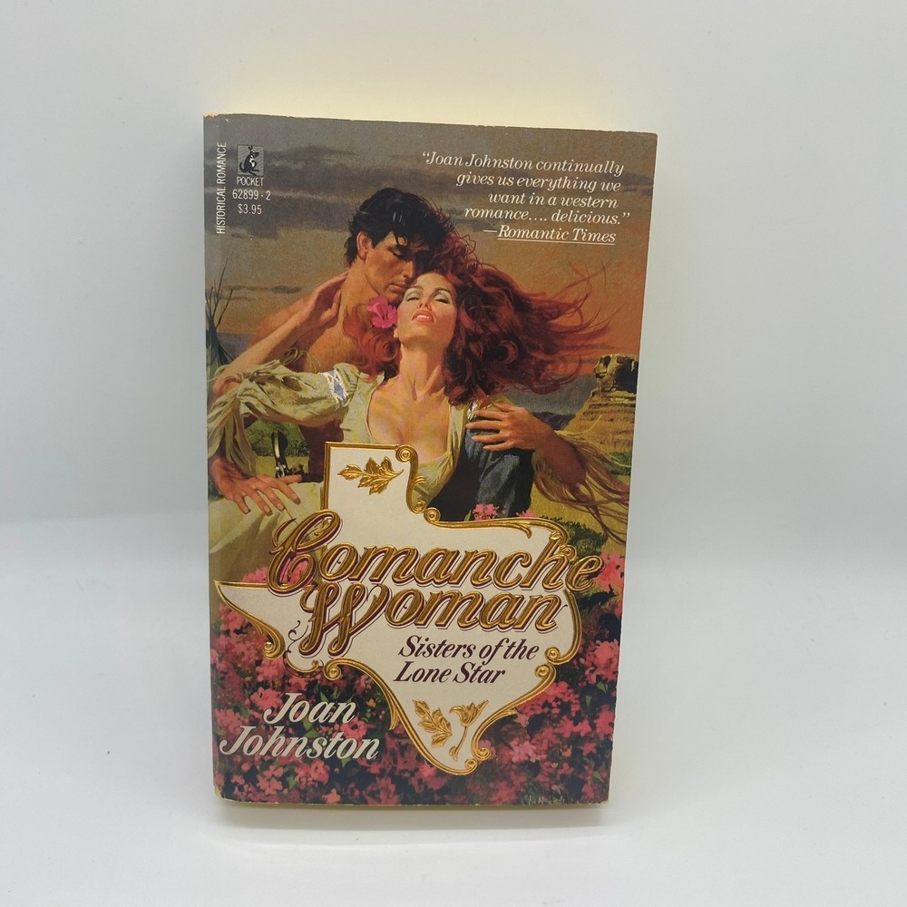 Pocket Books Comanche Woman Joan Johnston OS Paperback Good Sisters Lone Star